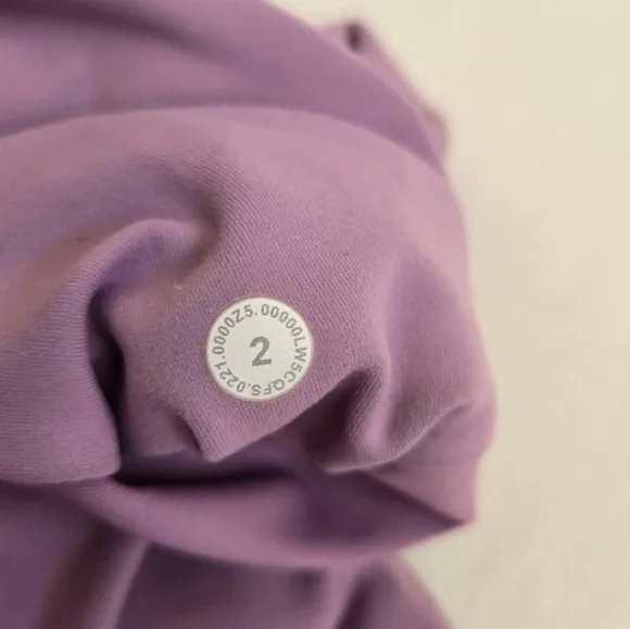 3/$15 Lululemon Invigorate High Rise Tight Leggings Style# LW5CQFS Purple Sz. 2 - Picture 9 of 14